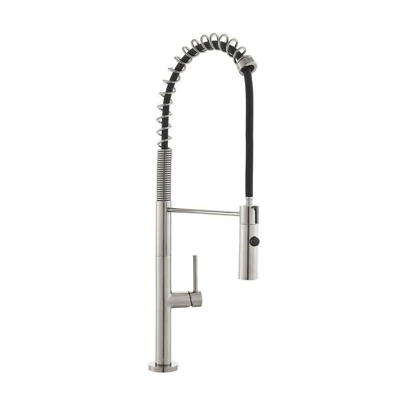 Swiss Madison SM-KF72 Chalet 1.5 GPM Single Hole Pre-Rinse Pull Down - Brushed Nickel