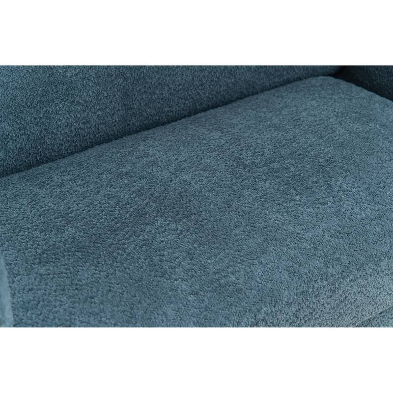 Christopher Knight Home - Chenille Upholstered Loveseat Sofa with Removable Cushion 58.3" Accent Sofa