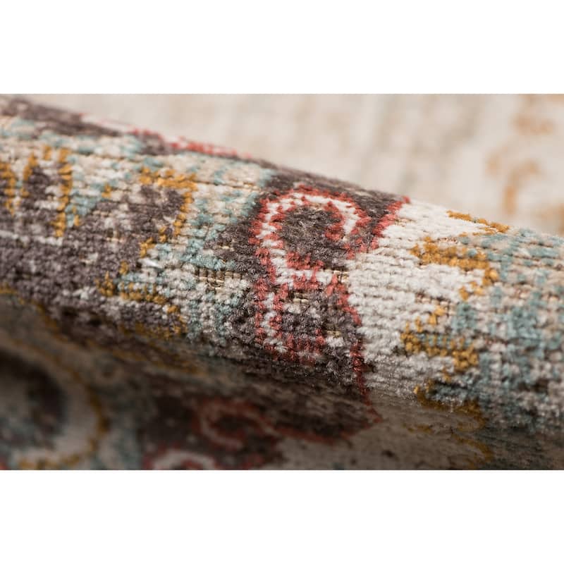 Ethereal Jensi Vintage Medallion Area Rug