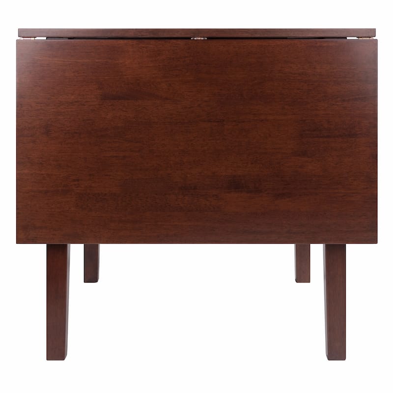 Drop Leaf Dining Table, Walnut - 47.72 x 30.16 x 29.13 inches