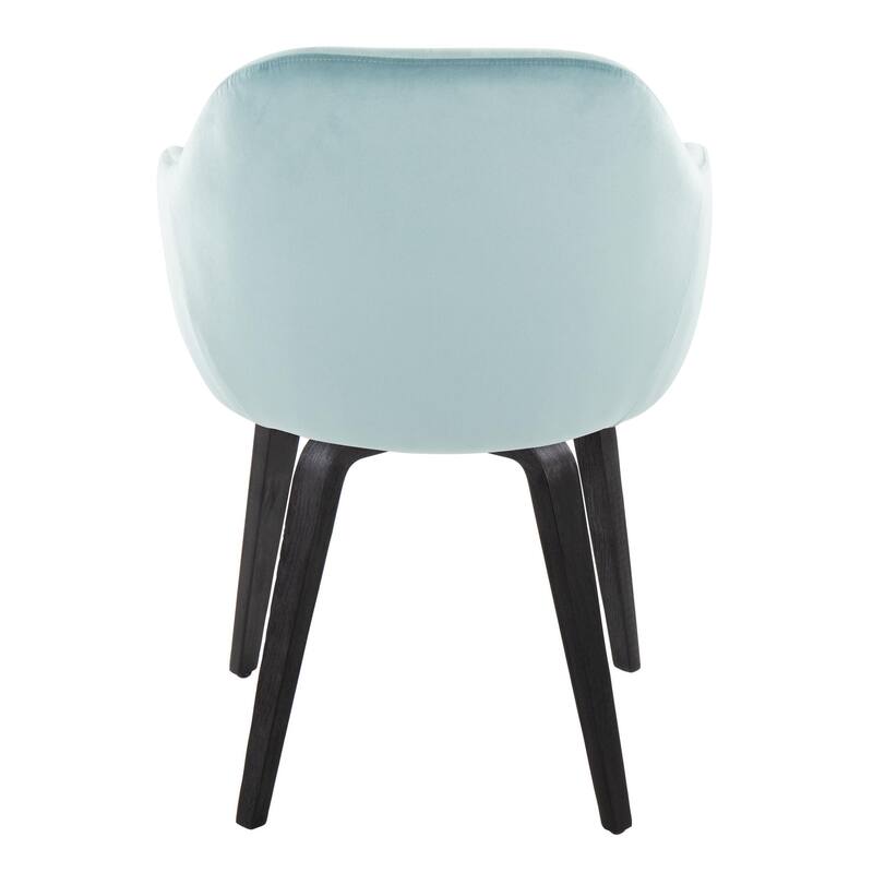 Porch & Den Beckett Dining Chair with Bent Wood Legs (Set of 2)