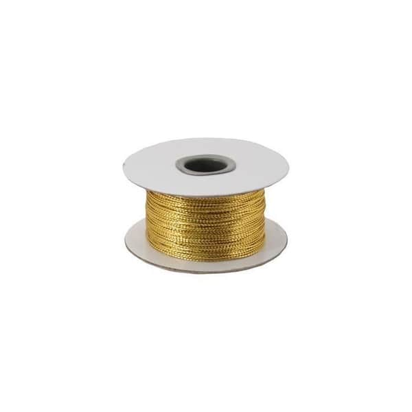 Gold Tiny Tinsel Cord 100 Yards Ribbon Bed Bath & Beyond 36879923