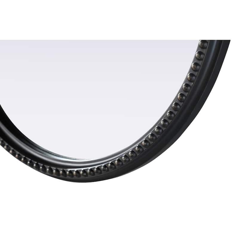 Isabeau Vintage Round Resin Mirror