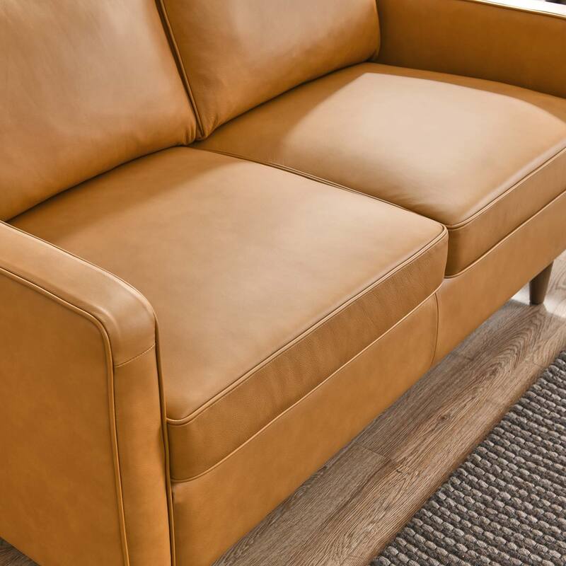 Impart Genuine Leather Loveseat