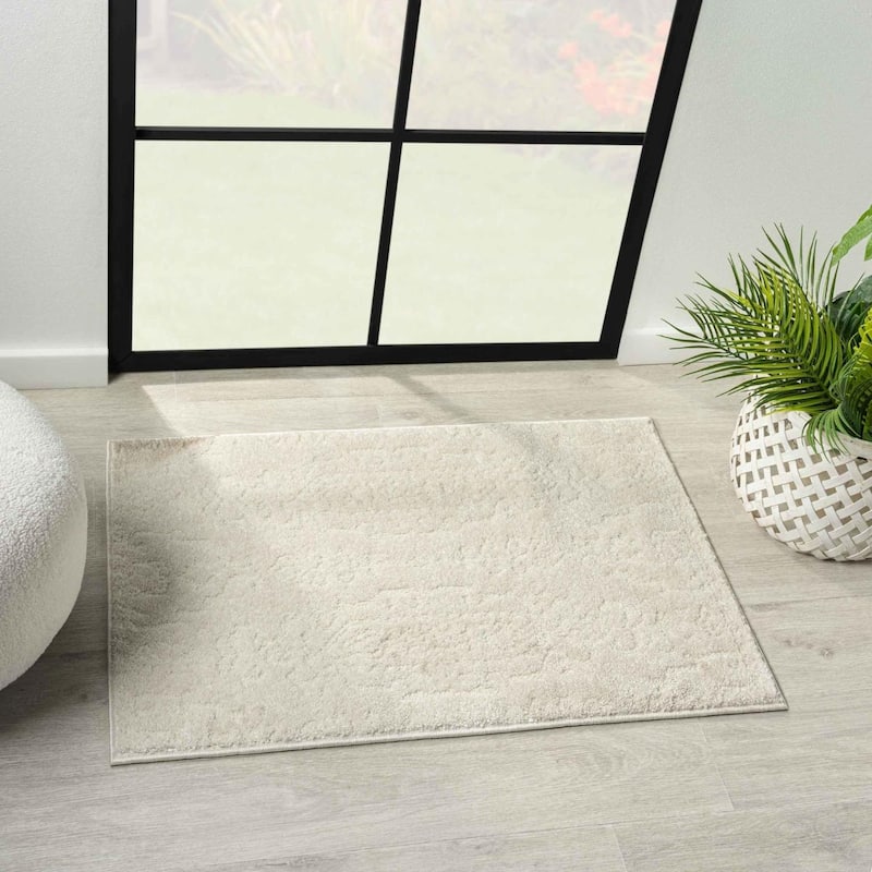 Luxe Weavers Traditional Floral Cream 5x7 Area Rug, Indoor Carpet - 2x3 - Cream - Rectangle