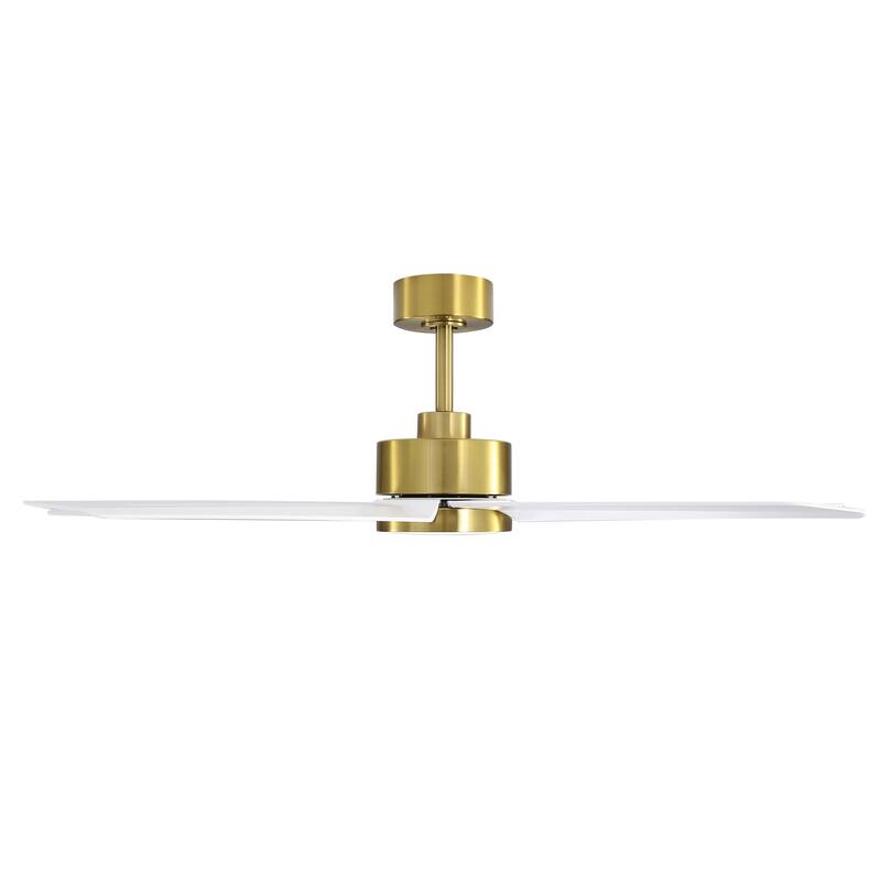 Breezary 65"/52"/42" 5-Blade LED Ceiling Fan with Light Kit and Remote