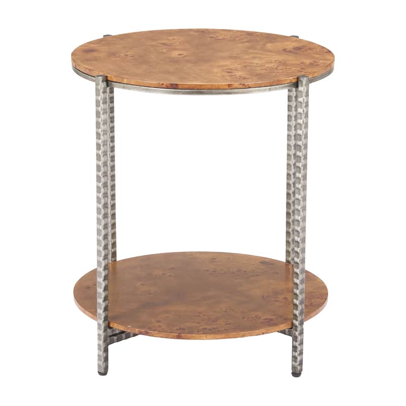 Adna Side Table Brown