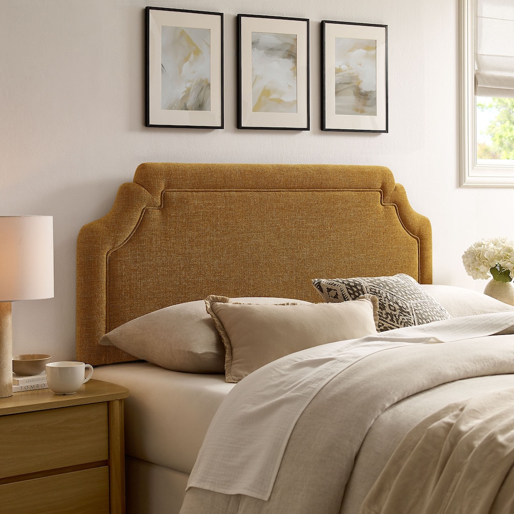 Magnolia Upholstered Fabric Headboard