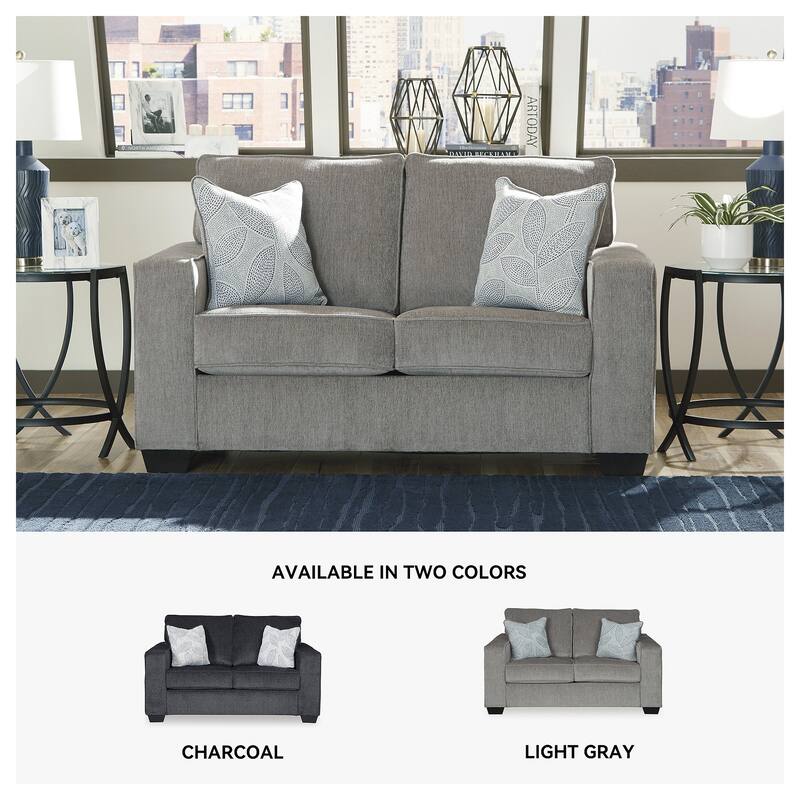 Signature Design by Ashley Tariba Loveseat - 62" W x 38" D x 37" H