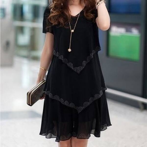 Shop 5xl Plus Size Women Clothing 2018 Chiffon Dress Summer