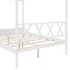 preview thumbnail 21 of 36, Full Size Wood House Bed with Storage Space and Roof