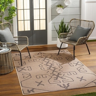 Saly Recycled Transitional Moroccan Washable Area Rug