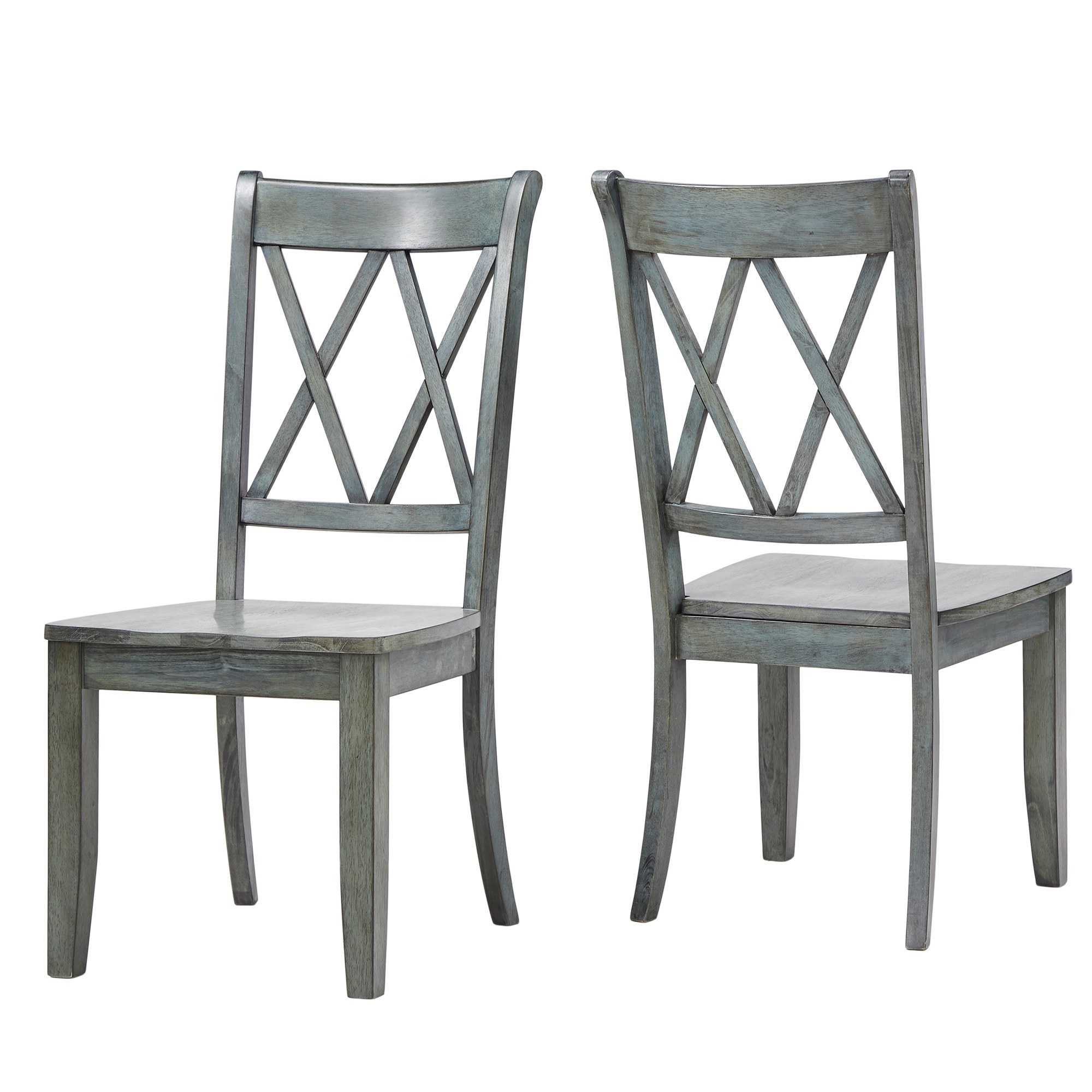 Eleanor X Back Wood Dining Chair (Set of 2) by iNSPIRE Q Classic Eleanor X Back Wood Dining Chair (Set of 2) by iNSPIRE Q Classic