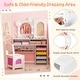 preview thumbnail 18 of 20, Costway Kids Vanity with Lights with 5 Drawers & 2 Compartments, - See Details