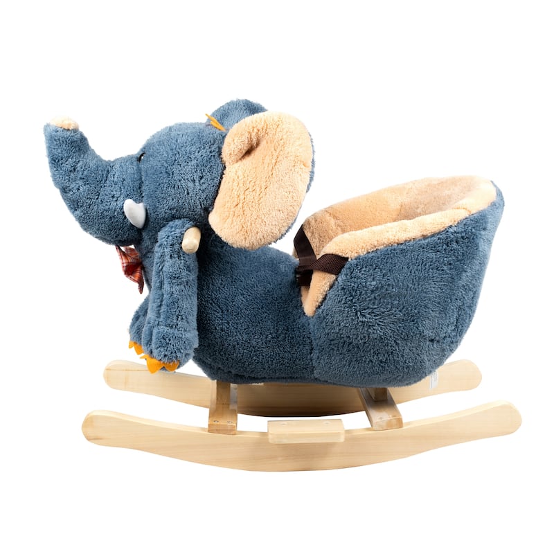 Rocking Chair Elephant with Music.
