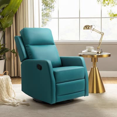 Esteban Manual Swivel Recliner with Wingback