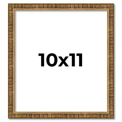 10x11 Frame Gold Kingsley Distressed Solid Wood Picture Frame Width