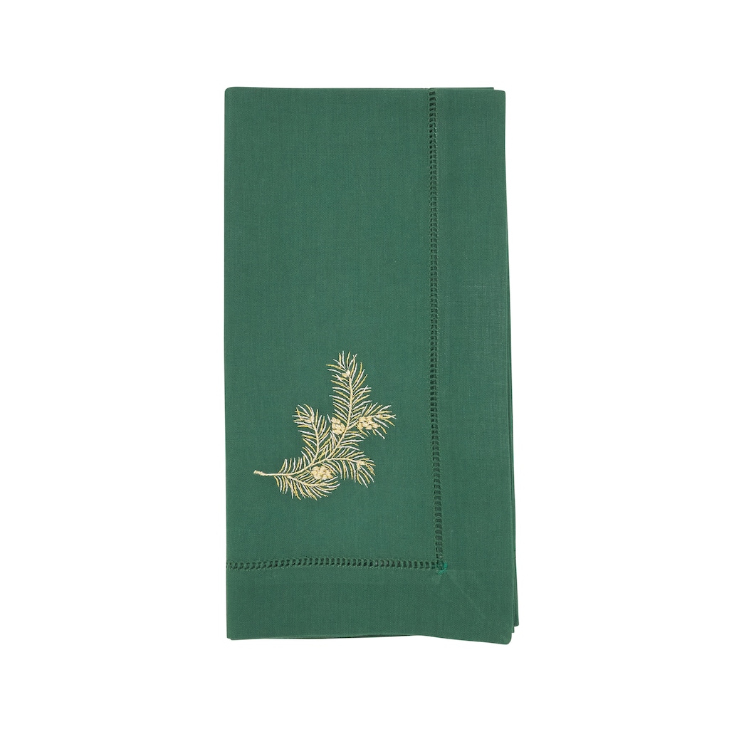 Embr'D Pine Needle Hemstitch Napkin (Set of 6) - 20"x20"