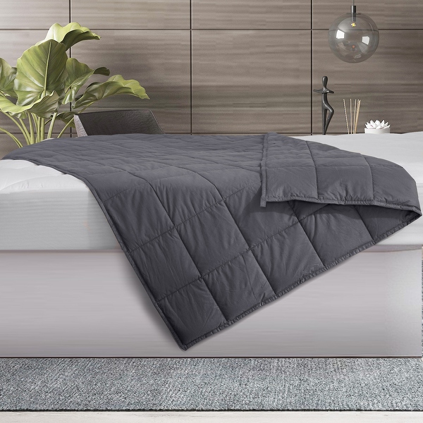 Full Queen 15lbs Grey Weighted Blanket Bed Bath Beyond 32729446