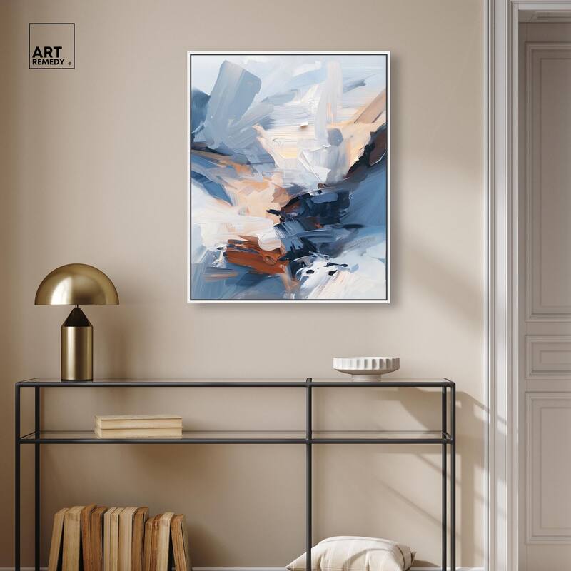 A Symphony in White I Canvas by Art Remedy