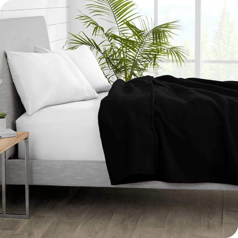 Bare Home Lightweight Polar Fleece Blanket