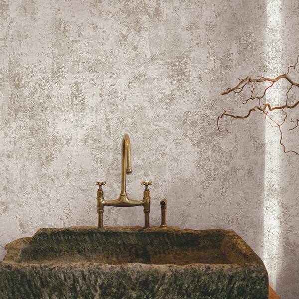 gold distressed wallpaper