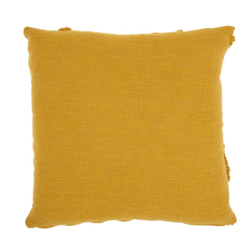 Mina Victory Distressed Diamond Boho Throw Pillow