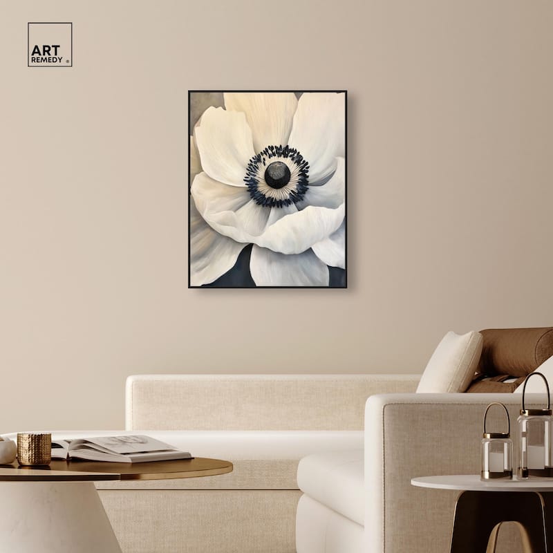 Heart of the Anemone Canvas by Art Remedy