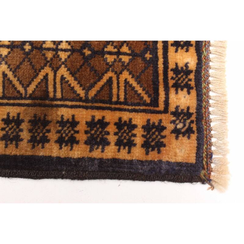 ECARPETGALLERY Hand-knotted Teimani Beige Wool Rug - 2'7 x 4'4