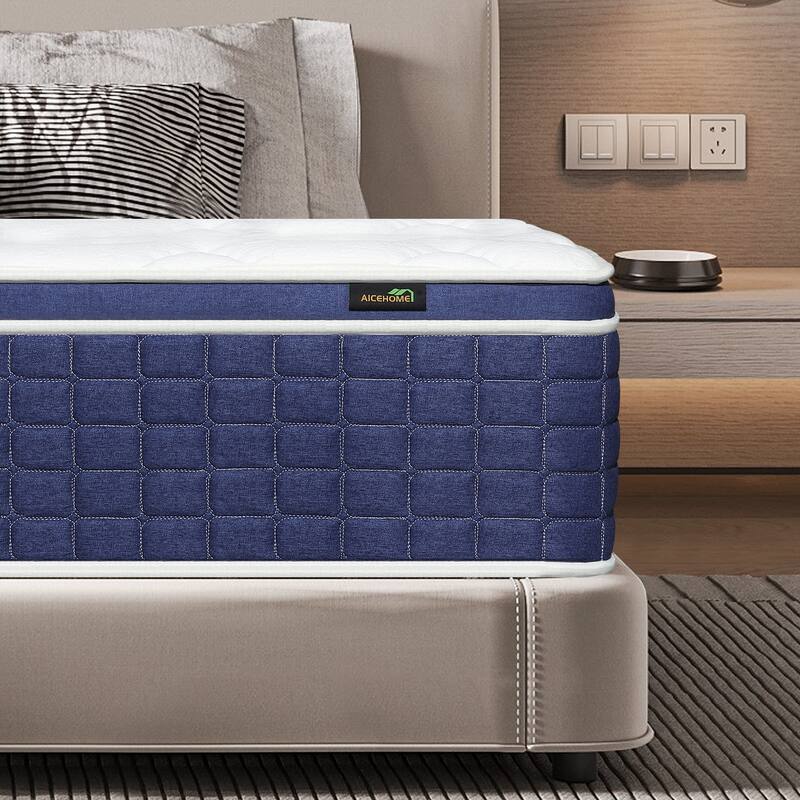 14 Inch Memory Foam Hybrid Mattress in a Box for Pressure Relief
