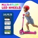 preview thumbnail 50 of 49, Kids Scooter 3 Wheel Kick Scooter for Children and Toddlers Adjustable Handlebar with LED Wheel Lights – Indoor and Outdoor Fun