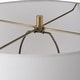 preview thumbnail 6 of 6, Uttermost Quite The Buzz Floor Lamp - 65.5'' H X 17'' W X 17'' D