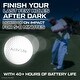 preview thumbnail 2 of 4, Activ Life LED Golf Balls (3 White) Best Glow in the Dark Golfer Gifts for Men and Women Night Golfing Unique Novelty