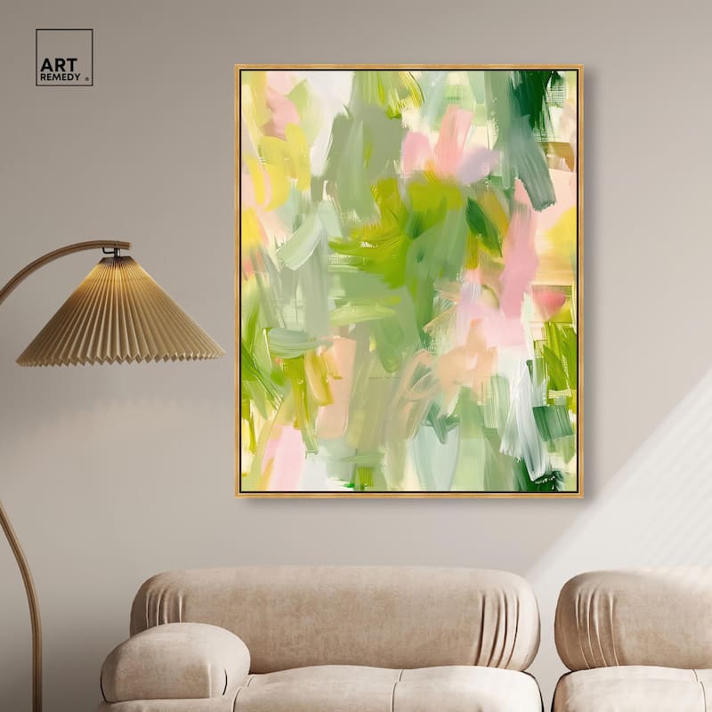 Quantum Hues I Canvas by Art Remedy