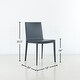 preview thumbnail 2 of 13, Hilton Modern Leather Upholstered Dining Chair