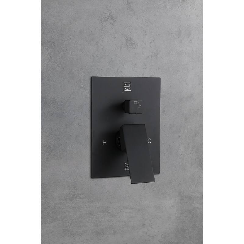 Indigo Home Complete Shower Faucet System with Rough-in Valve