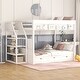 preview thumbnail 4 of 11, Convertible Design Bunk Bed Loft Bed with 3 Drawers, White