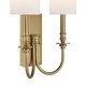 preview thumbnail 4 of 4, Crystorama Lighting Group LLO-482 Lloyd 2 Light 16" Tall Wall Sconce