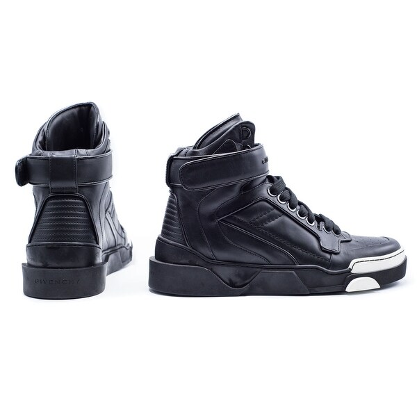 Givenchy Mens Black Leather High Top 