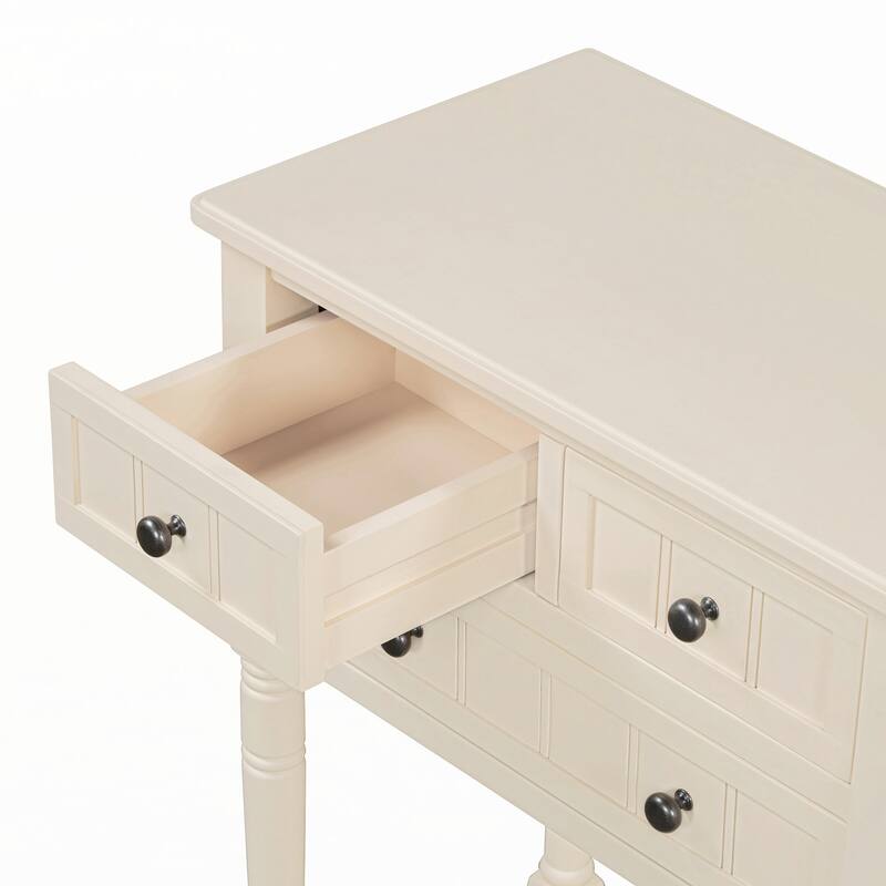 Narrow Console Table(Beige)
