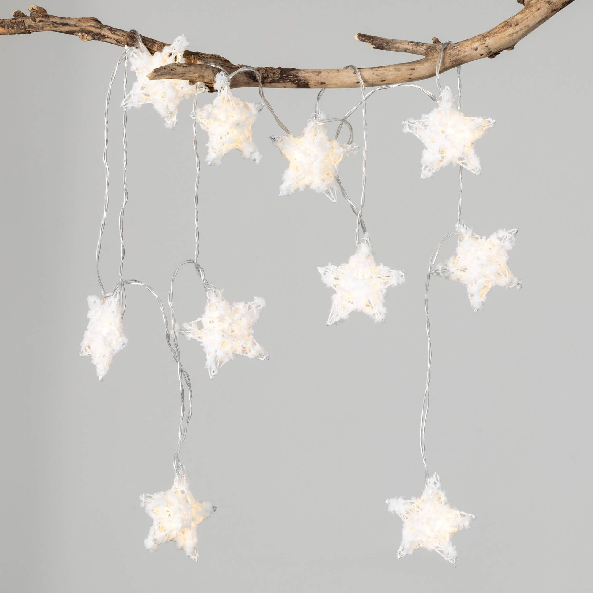 72'' in. Lighted Faux Garland