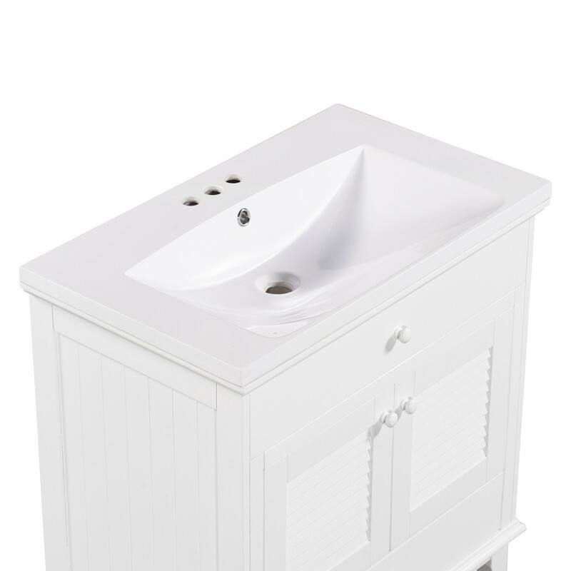 30" Bathroom Vanity with Sink,Two Doors and One Drawer