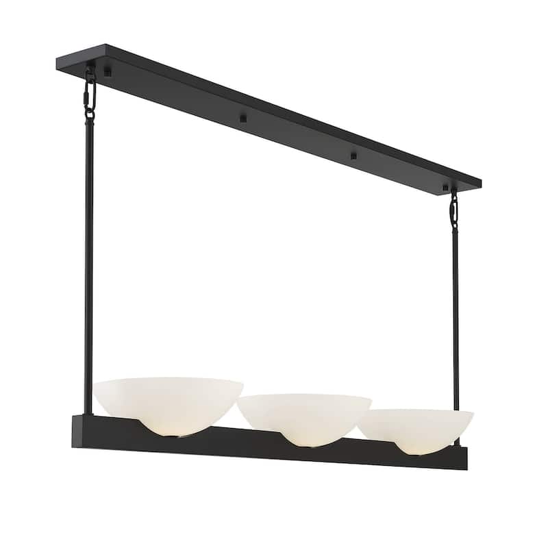 Savoy House 1-1614-3 Fallon 3 Light 45" Wide Linear Chandelier