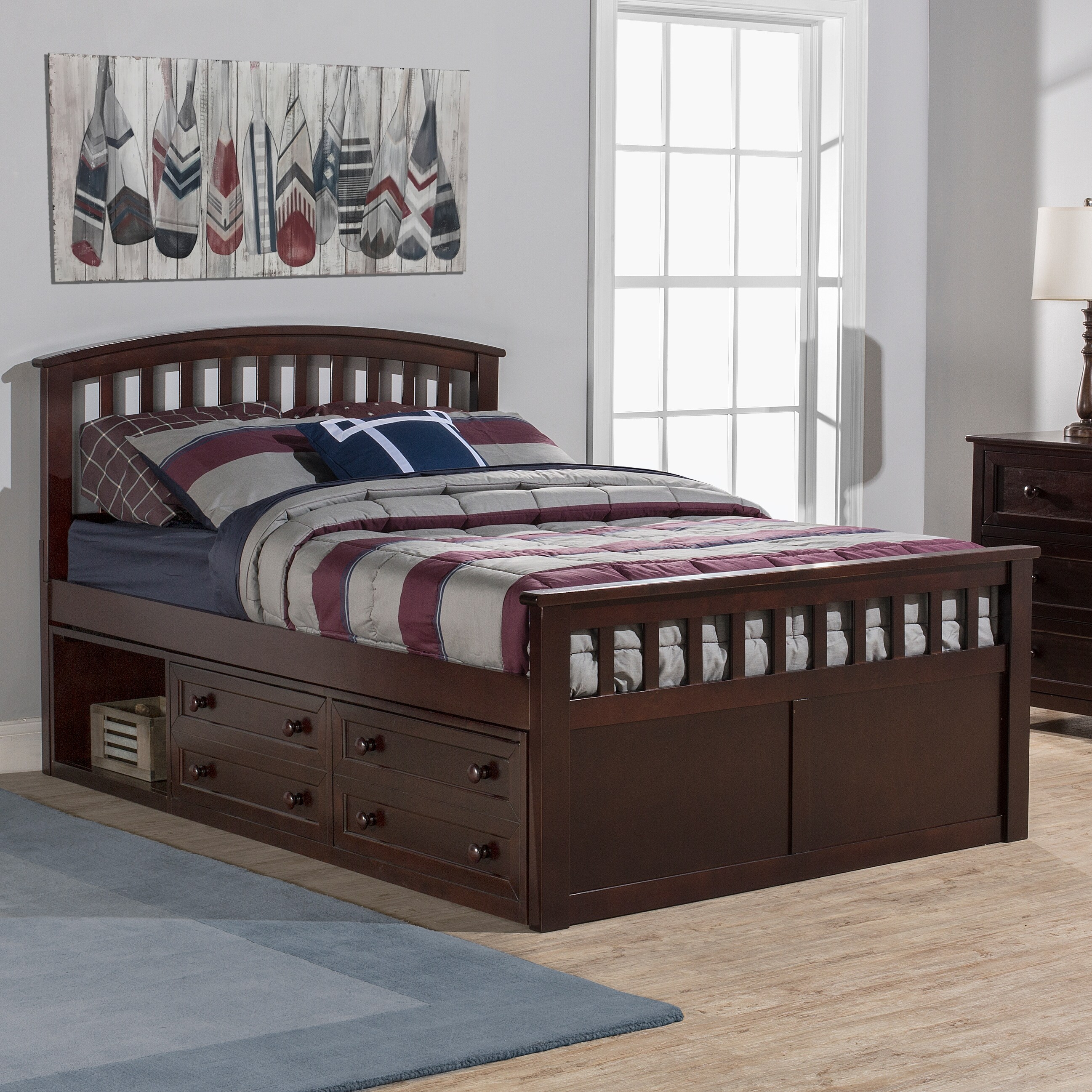Hillsdale furniture charlie captains best sale bed