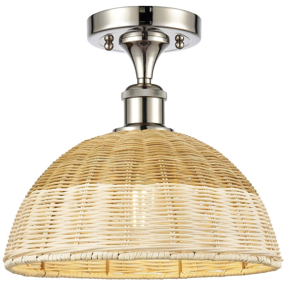 Innovations Lighting 516-1C-11-12 Bristol Natural II Semi-Flush
