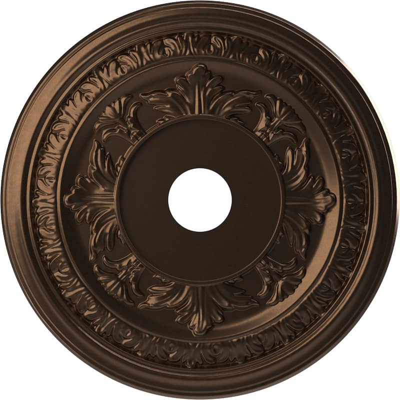 3 1/2" Inside Diameter - Baltimore Thermoformed PVC Ceiling Medallion