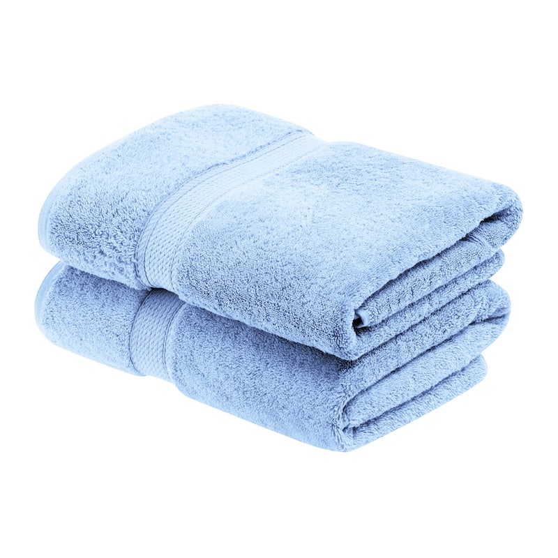 Superior Egyptian Cotton Pile Heavyweight Bath Towel Set of 2