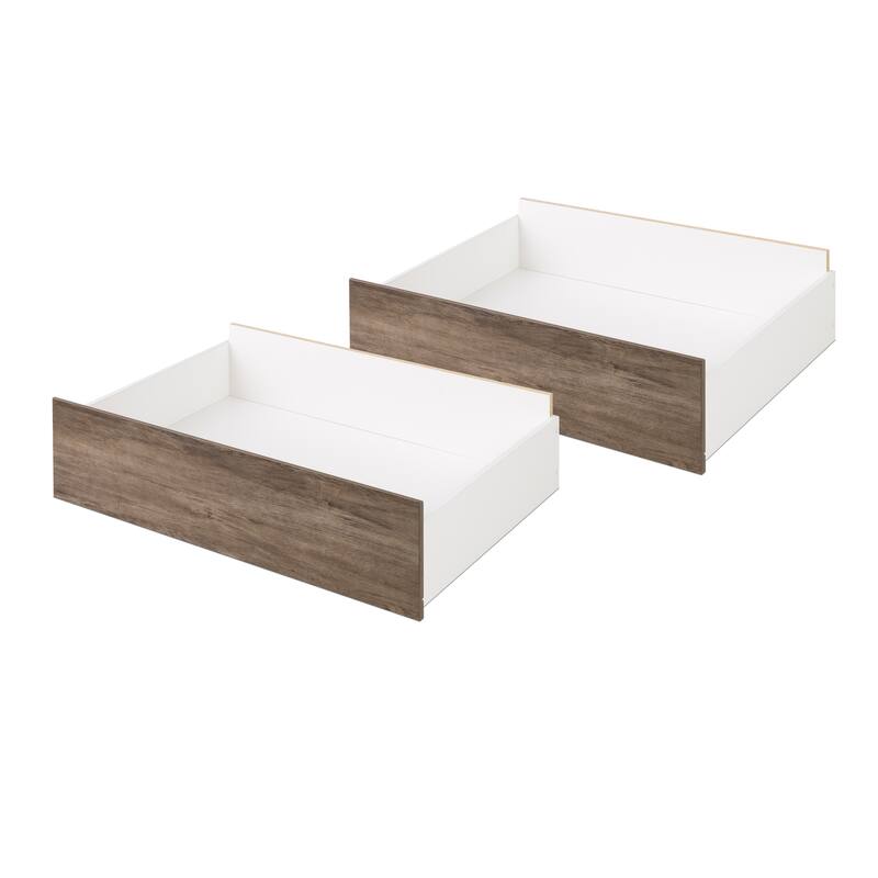 Prepac Select Storage Drawers on Wheels - Set of 2