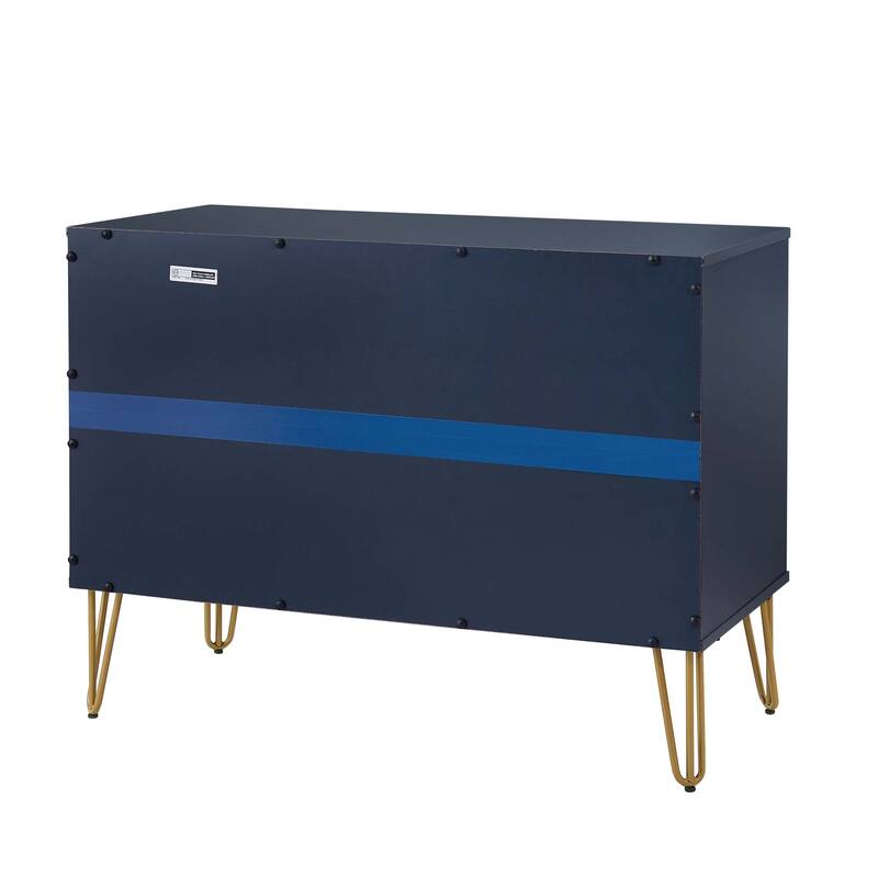 Manhattan Comfort 3-Piece Dumbo Modern Multi Dresser Nighstand Set