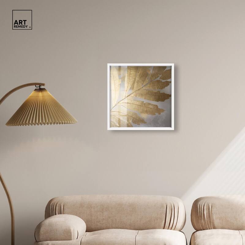 Golden Canopy (I) Shadowbox by Art Remedy
